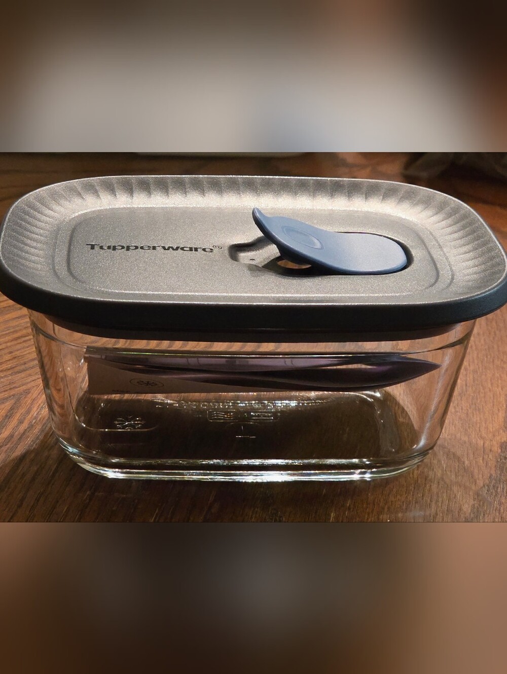 TUPPERWARE VOILA GLASS RECTANGULAR MINI/2